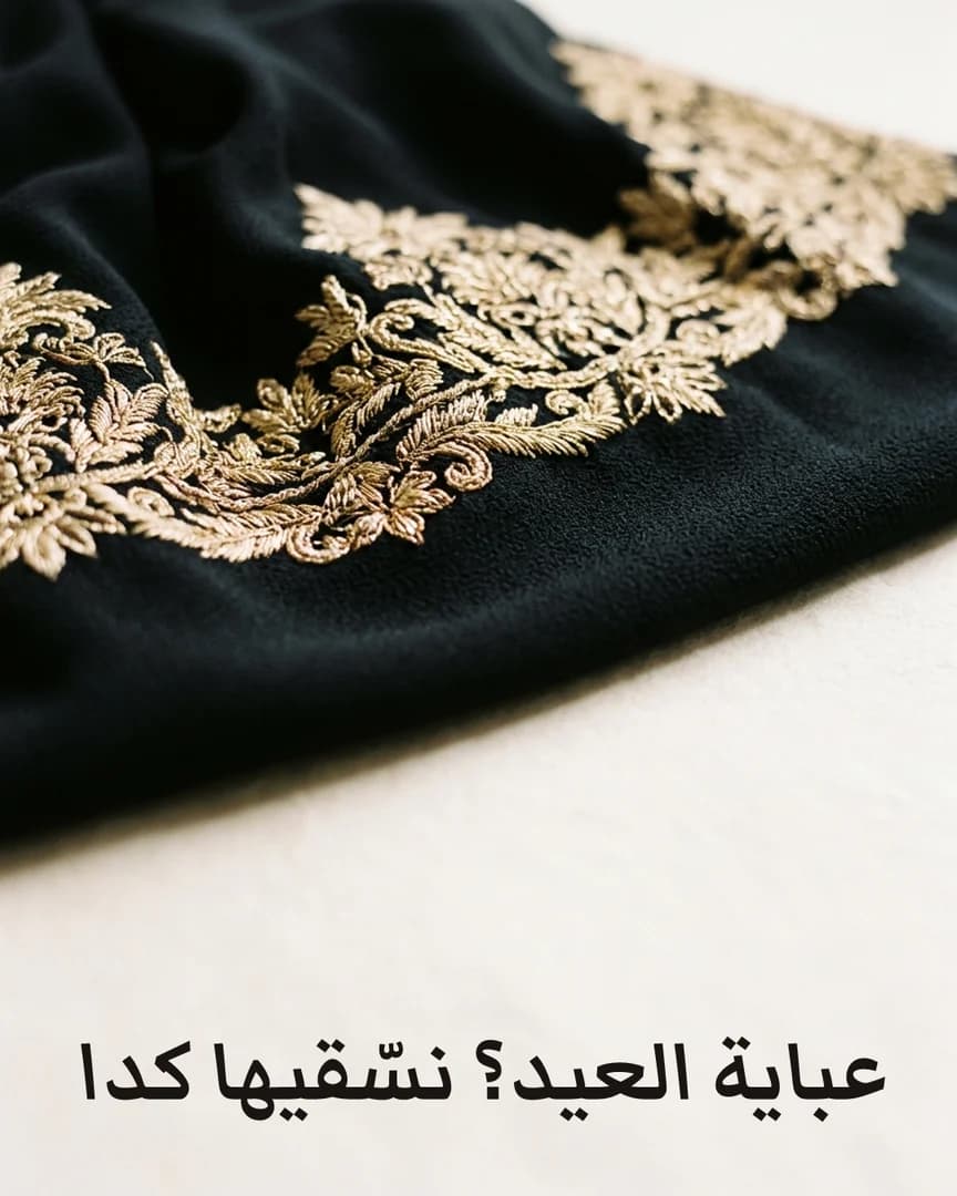 غلاف تجريبي صُنع في جينيكس لعبايات · جدة